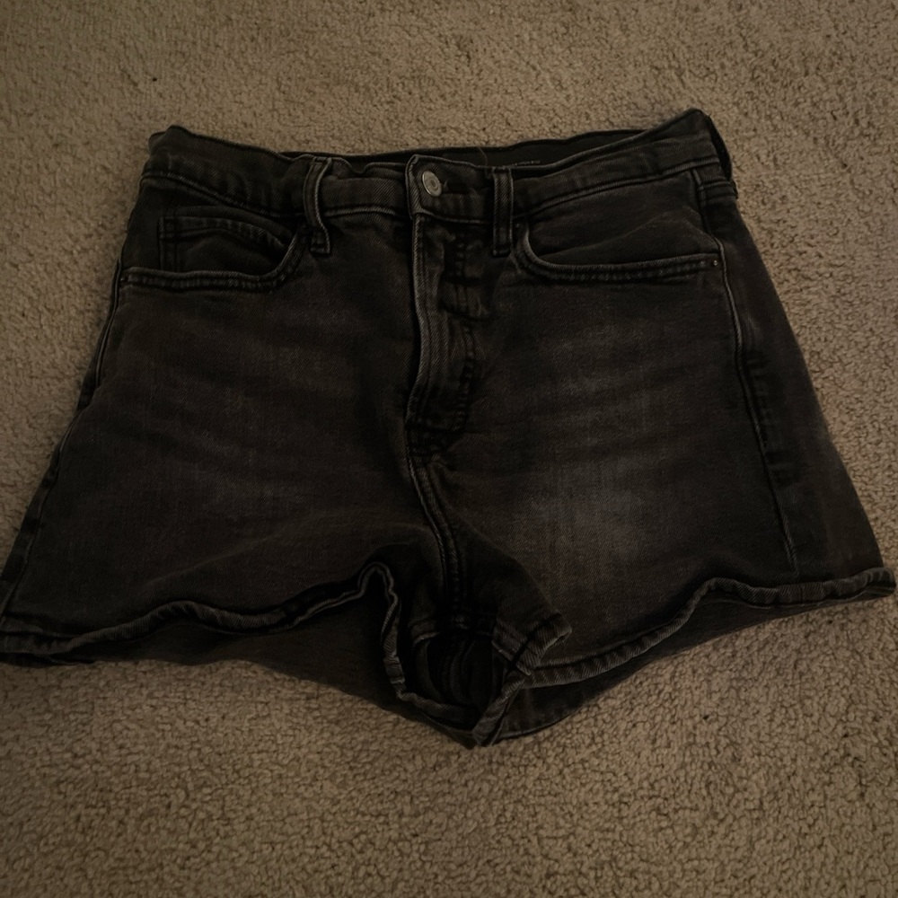 Old Navy Women's Dark Gray Jean Shorts
